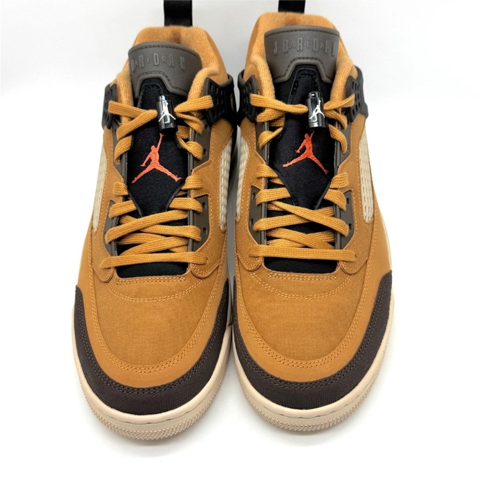 Jordan Mens Spizike Low Flax Brown Sz 11 New Sneaker FQ1759-202 Nike - Picture 2 of 4
